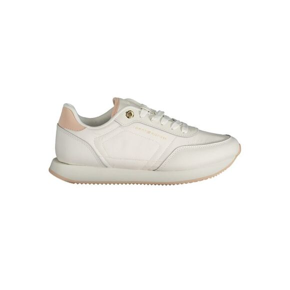 Tommy Hilfiger Bianco Leather Women Women's Sneaker